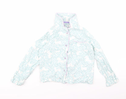 TU Girls Blue Animal Print  Cami Nightshirt Size 8 Years
