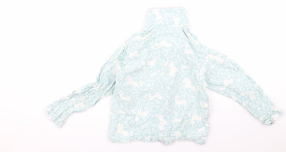 TU Girls Blue Animal Print  Cami Nightshirt Size 8 Years