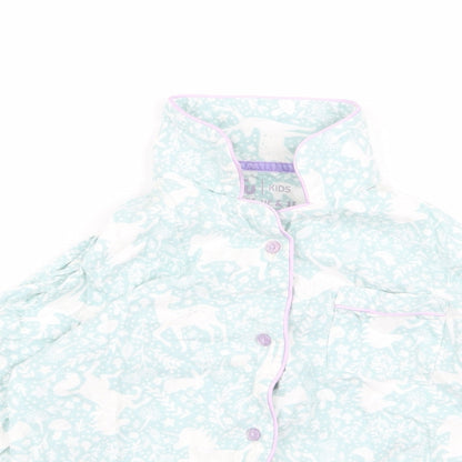 TU Girls Blue Animal Print  Cami Nightshirt Size 8 Years