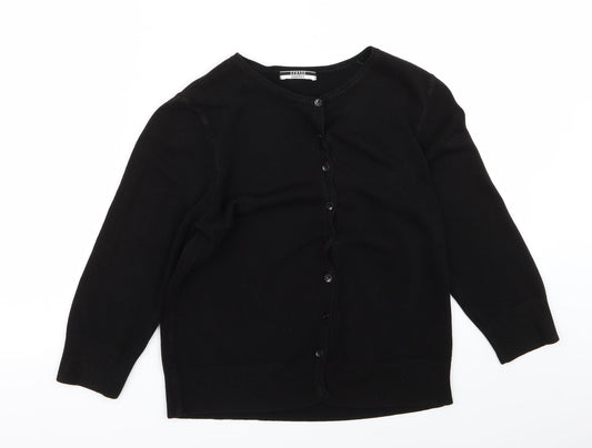 Womens UK Size 12 Preworn Black Jacket