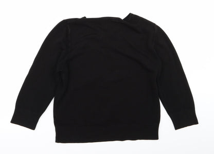 Womens UK Size 12 Preworn Black Jacket