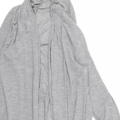 M&Co Womens Grey   Cardigan Jumper Size 6