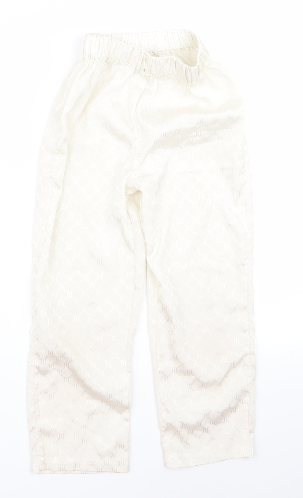 River Island Girls White   Capri Trousers Size 5 Years