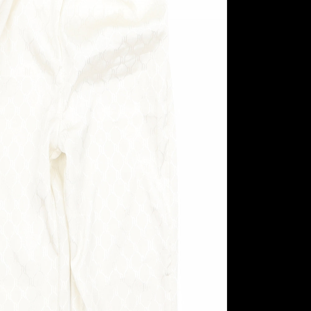 River Island Girls White   Capri Trousers Size 5 Years