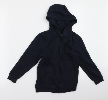 Additional front view of George boys’ blue jacket, size 7, years