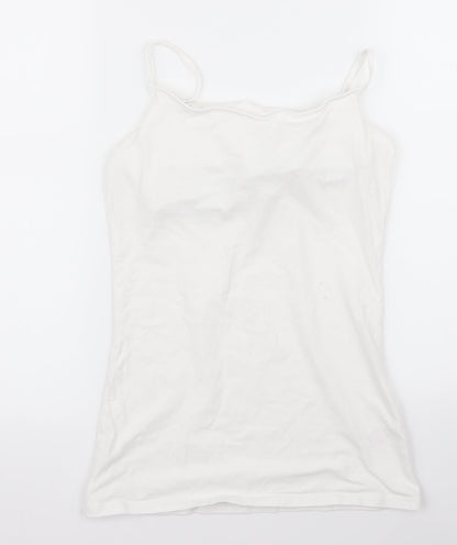 F&F Womens White   Basic Tank Size 10