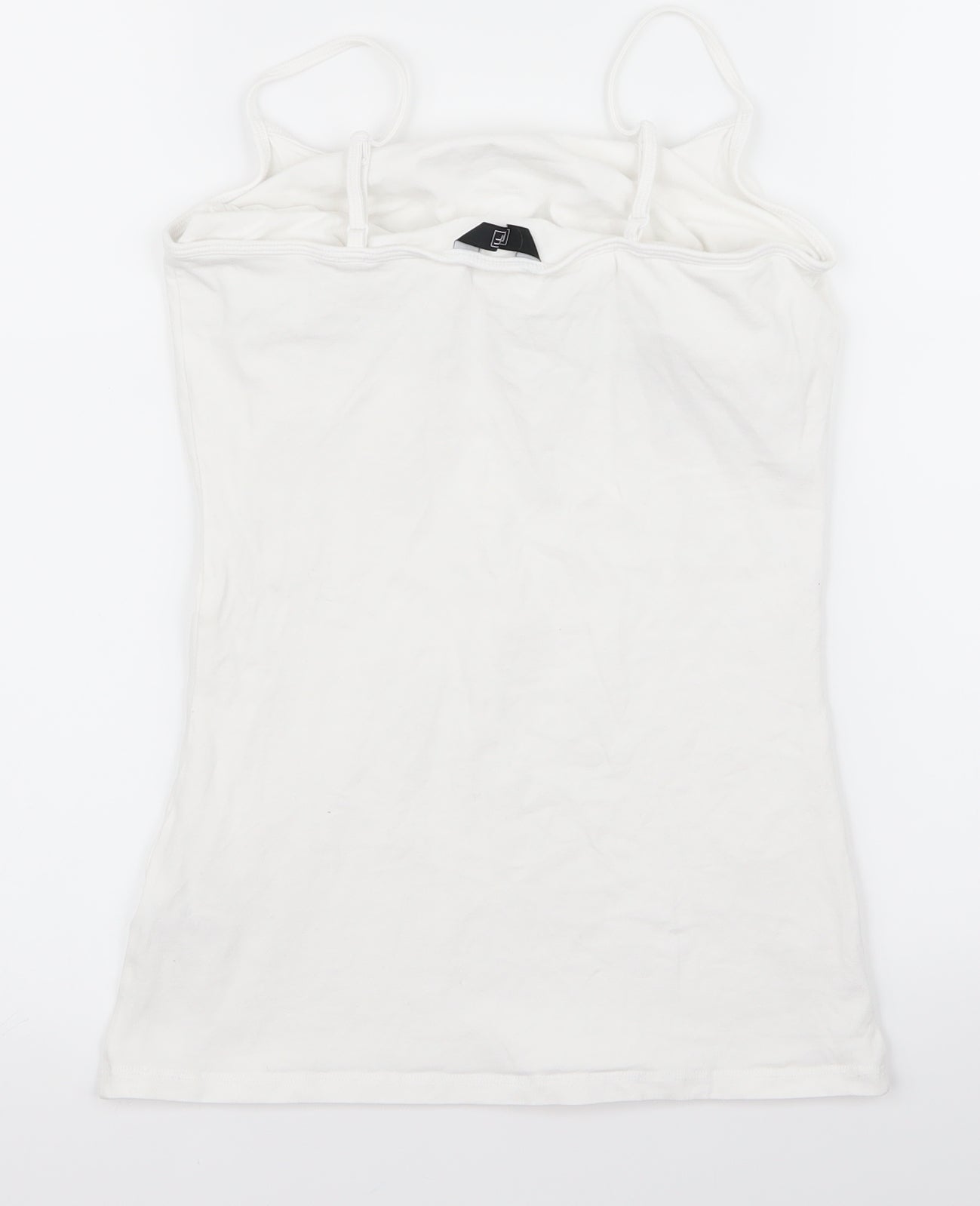 F&F Womens White   Basic Tank Size 10