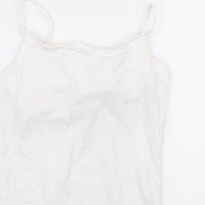F&F Womens White   Basic Tank Size 10
