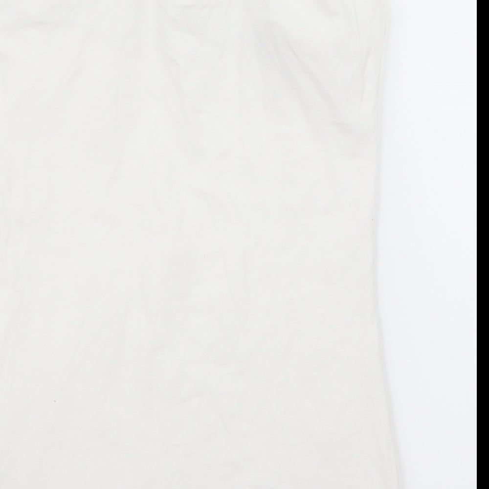 F&F Womens White   Basic Tank Size 10