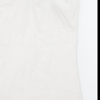 F&F Womens White   Basic Tank Size 10