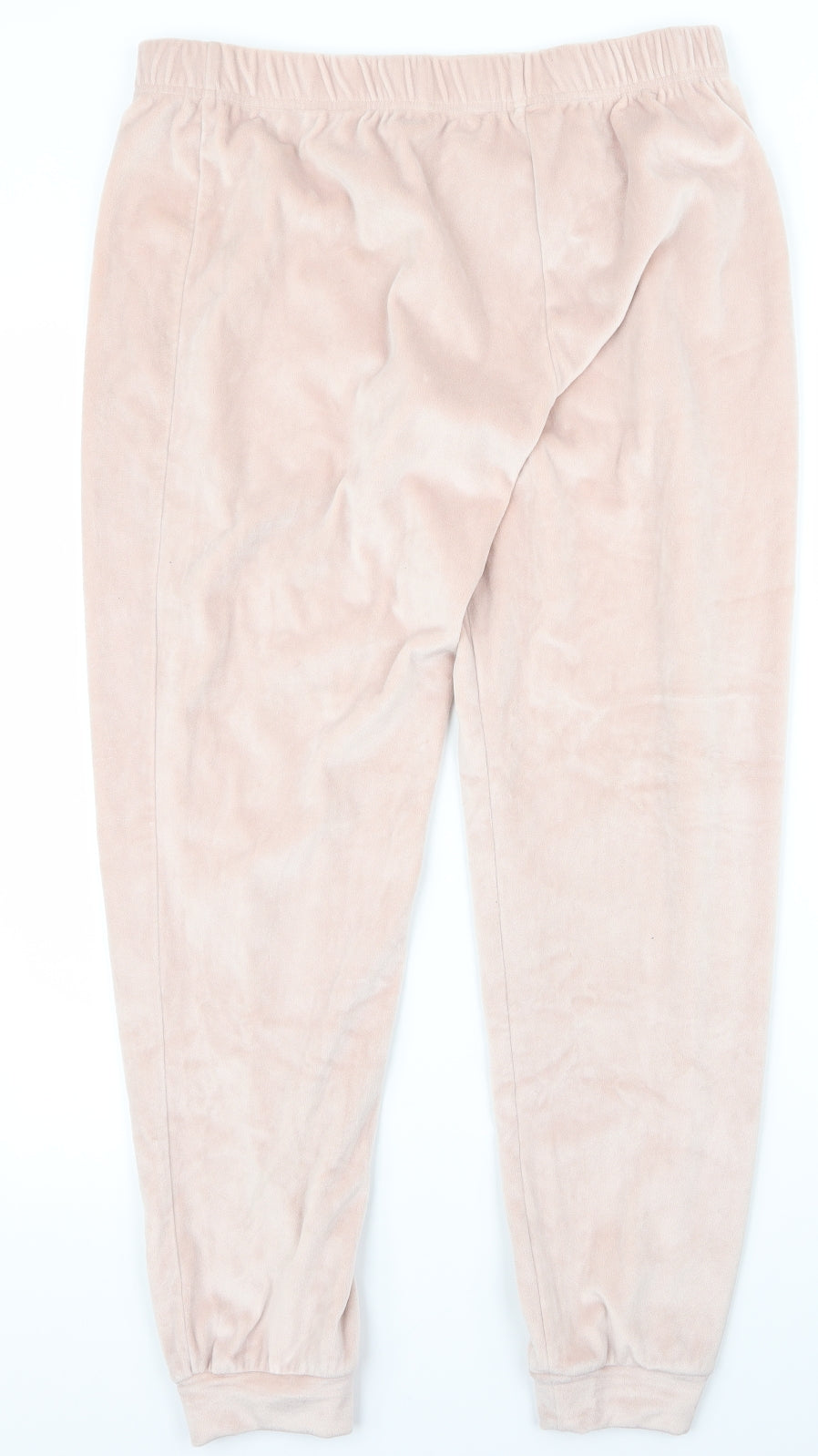 Womens UK Size M Preworn Regular Fit Pedal Pusher Pink Trousers