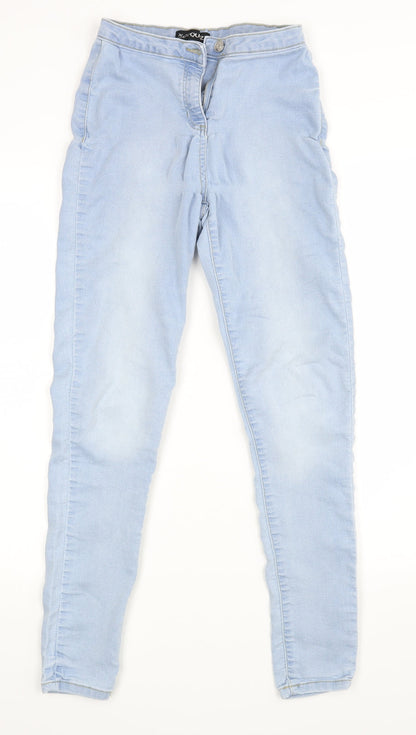 Quiz Womens Blue   Skinny Jeans Size 6 L27 in