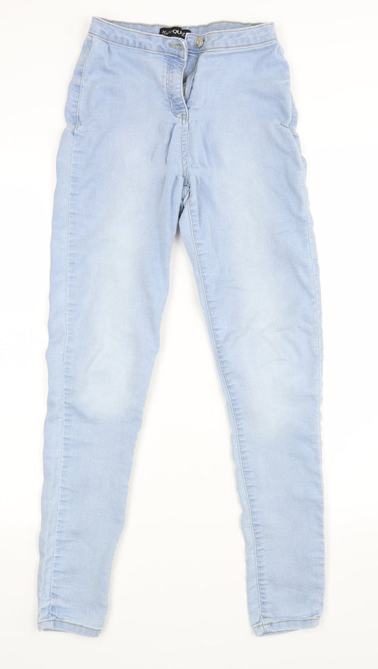 Quiz Womens Blue   Skinny Jeans Size 6 L27 in