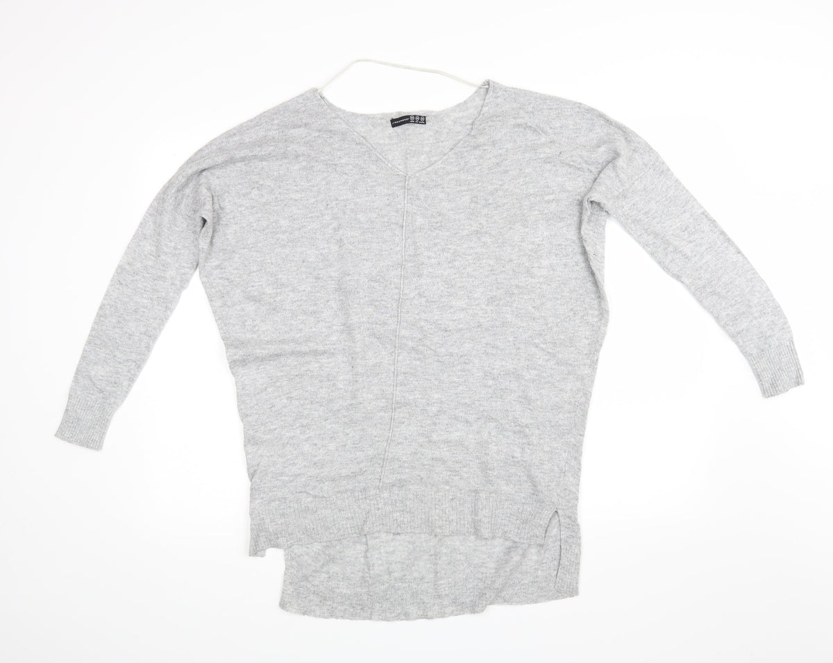 Additional front view of Atmosphere women’s grey jumper, size XS