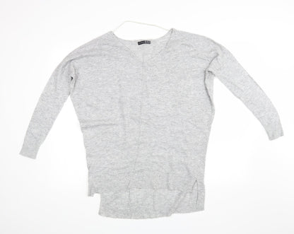 Additional front view of Atmosphere women’s grey jumper, size XS
