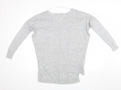 Back view of Atmosphere women’s grey jumper, size XS