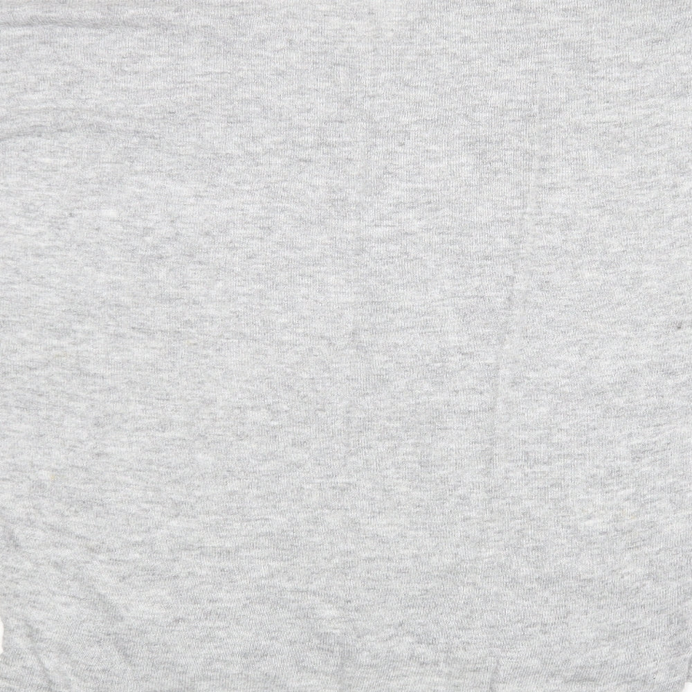 Brand and care label for Atmosphere women’s grey jumper, size XS
