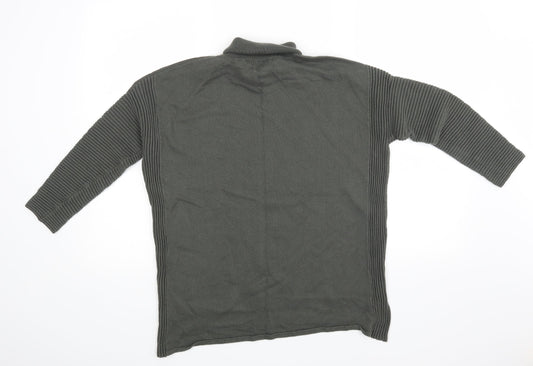 Primark Womens Green  Corduroy Pullover Jumper Size 10