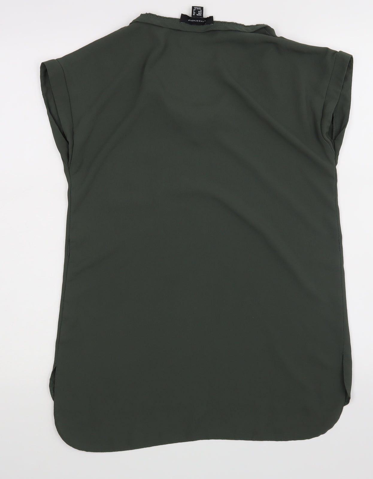 Womens UK Size 10 Atmosphere Green Basic Blouse