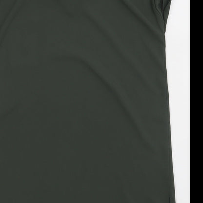 Womens UK Size 10 Atmosphere Green Basic Blouse