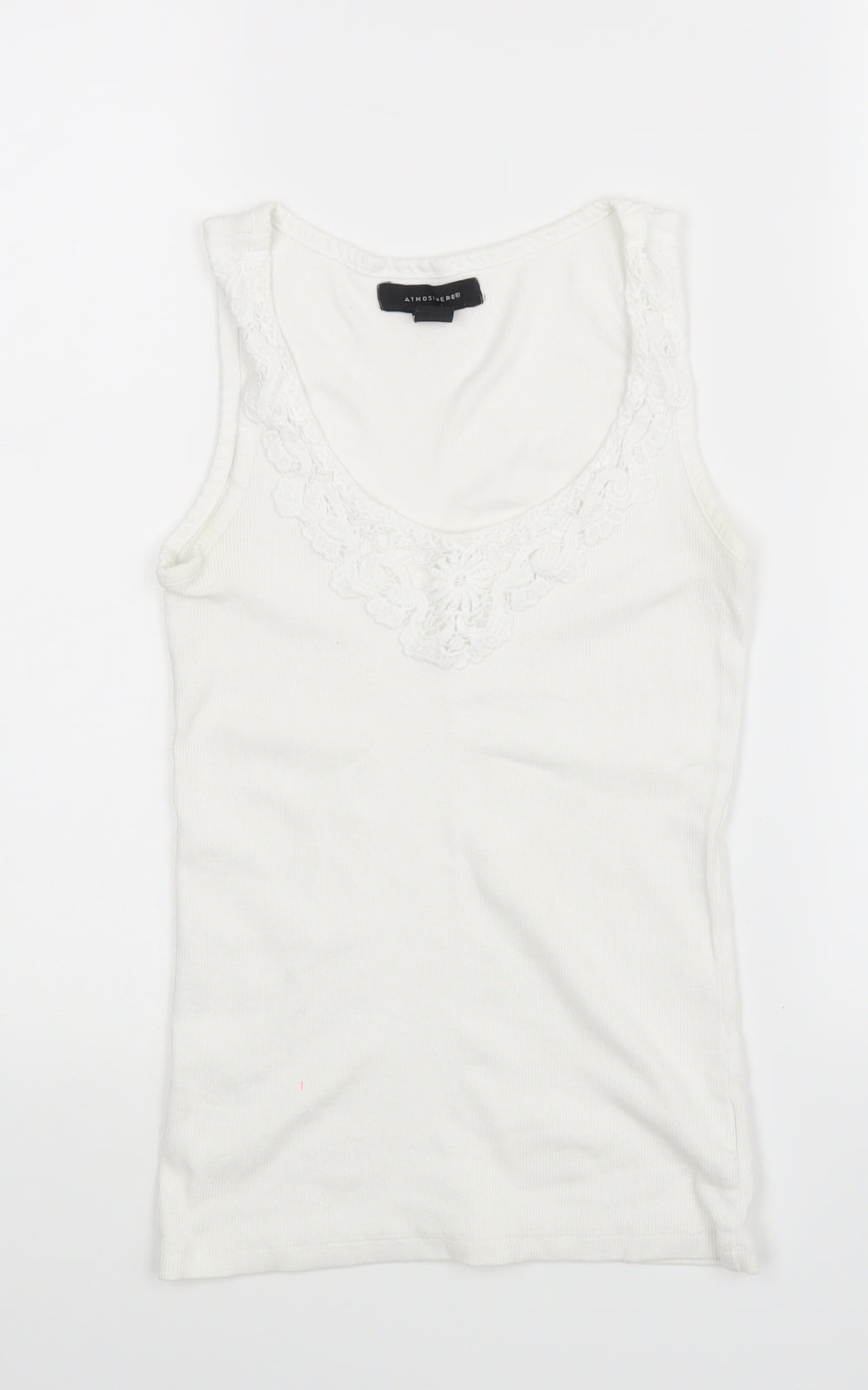 Atmosphere Womens White   Basic T-Shirt Size 10