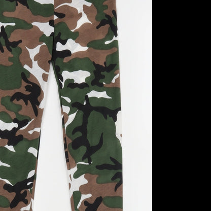 Womens UK Size  Preworn   Green Leggings