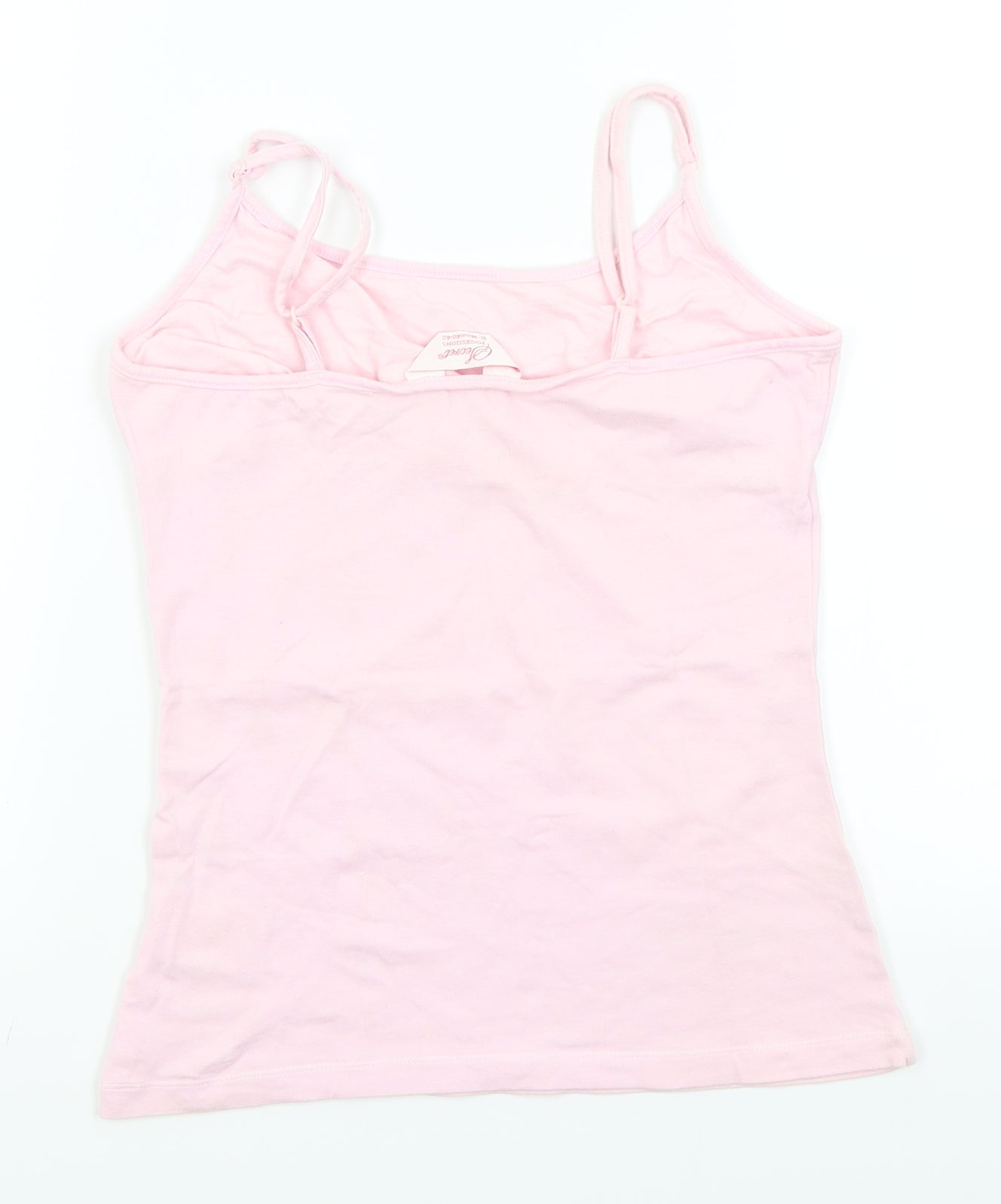 Secret Obsessions Womens Pink   Basic Tank Size 12