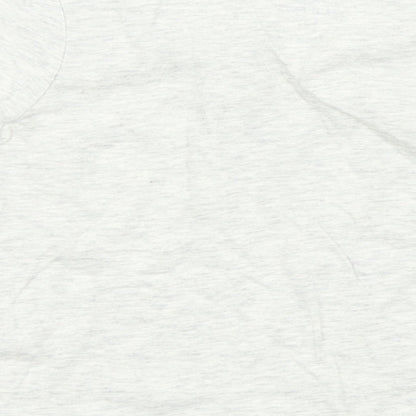 Brand and care label for Next Baby Grey Basic T-Shirt, size 12-18, Months - bunny