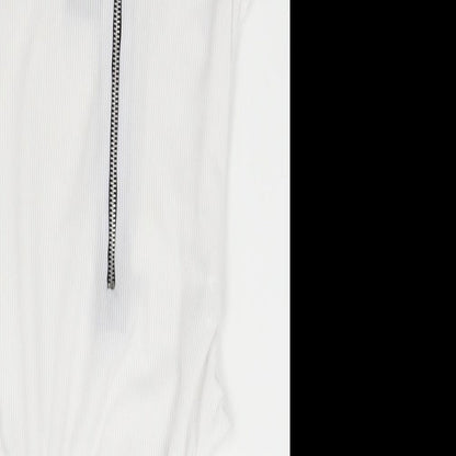Womens UK Size 6 PRETTYLITTLETHING White Wrap T-Shirt