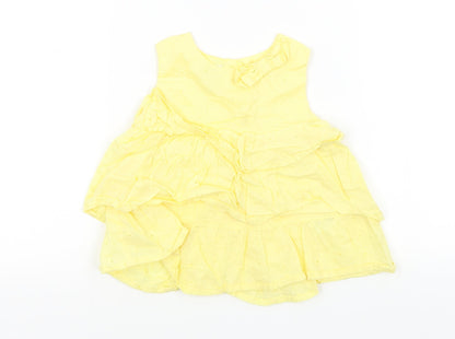 monson Girls Yellow   Kaftan  Size 18-24 Months