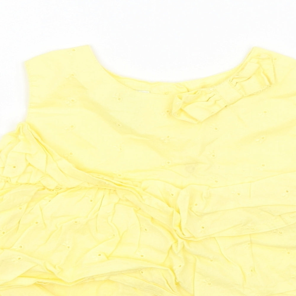 monson Girls Yellow   Kaftan  Size 18-24 Months