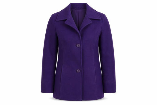Womens UK Size 8 M&S Orange Overcoat