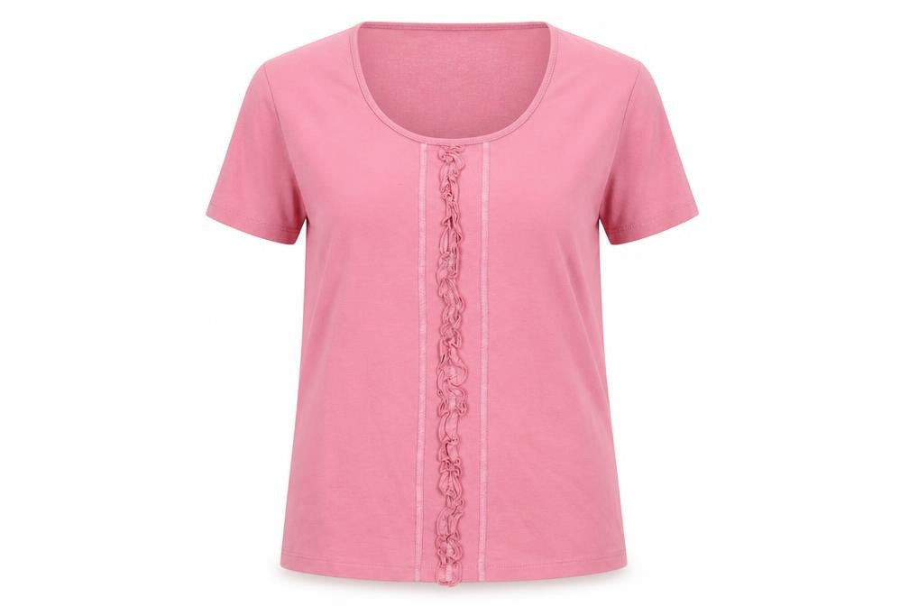 IZ Womens Pink   Basic T-Shirt Size M