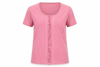 IZ Womens Pink   Basic T-Shirt Size M