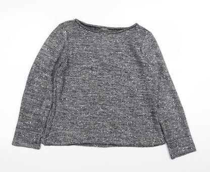 MINUTE Womens Silver   Pullover Jumper Size M