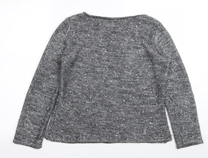 MINUTE Womens Silver   Pullover Jumper Size M