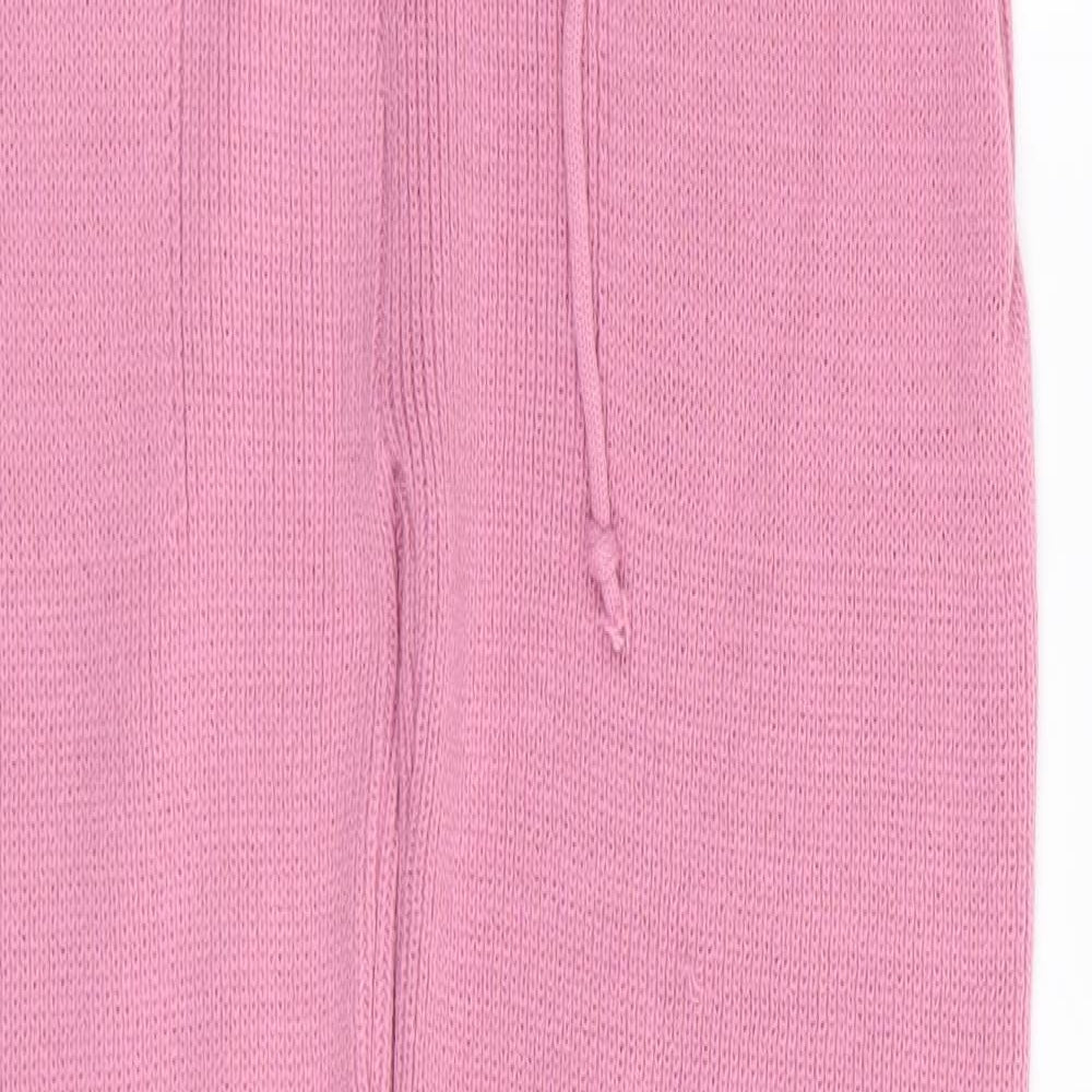 Womens UK Size 30 in Preworn Regular Fit Jogger Pink Trousers