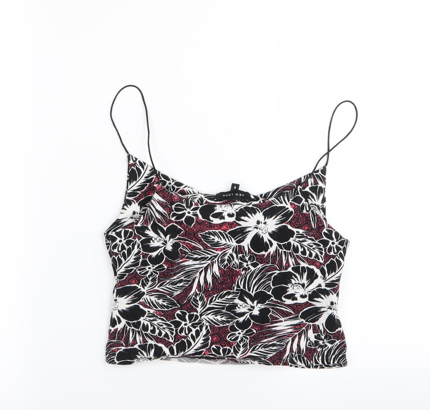 Womens UK Size 8 New Look Multicoloured Camisole Tank