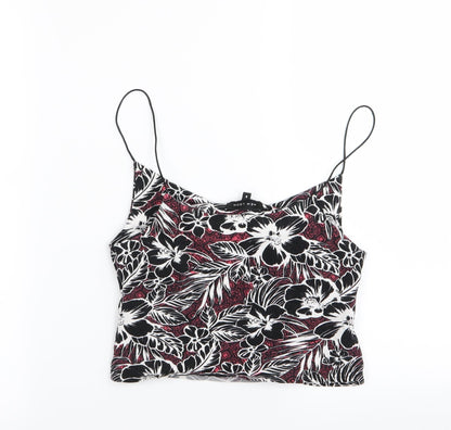 Womens UK Size 8 New Look Multicoloured Camisole Tank