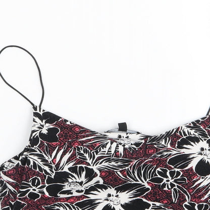 Womens UK Size 8 New Look Multicoloured Camisole Tank