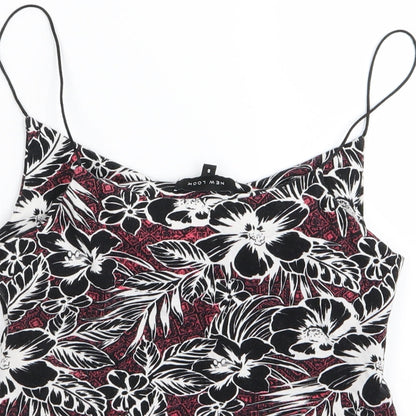 Womens UK Size 8 New Look Multicoloured Camisole Tank