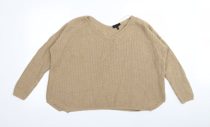 Topshop Womens Brown   Pullover Jumper Size 8