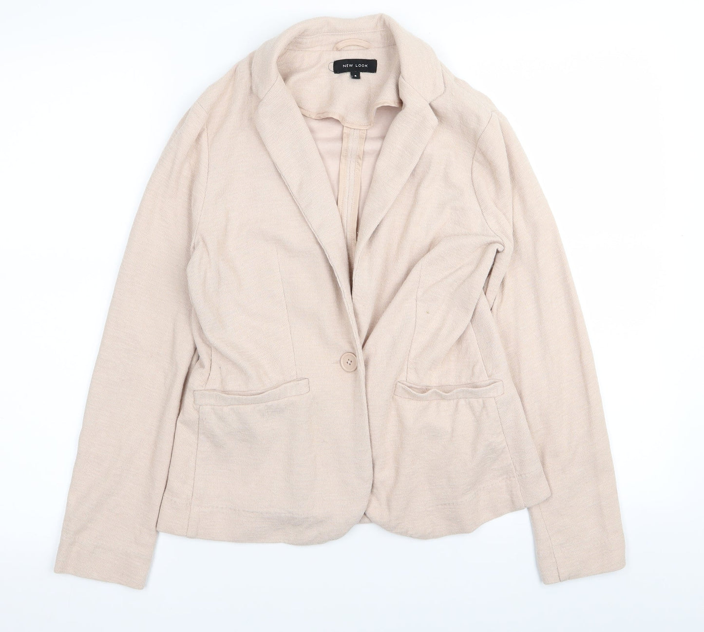 New Look Womens Pink   Jacket Blazer Size 8