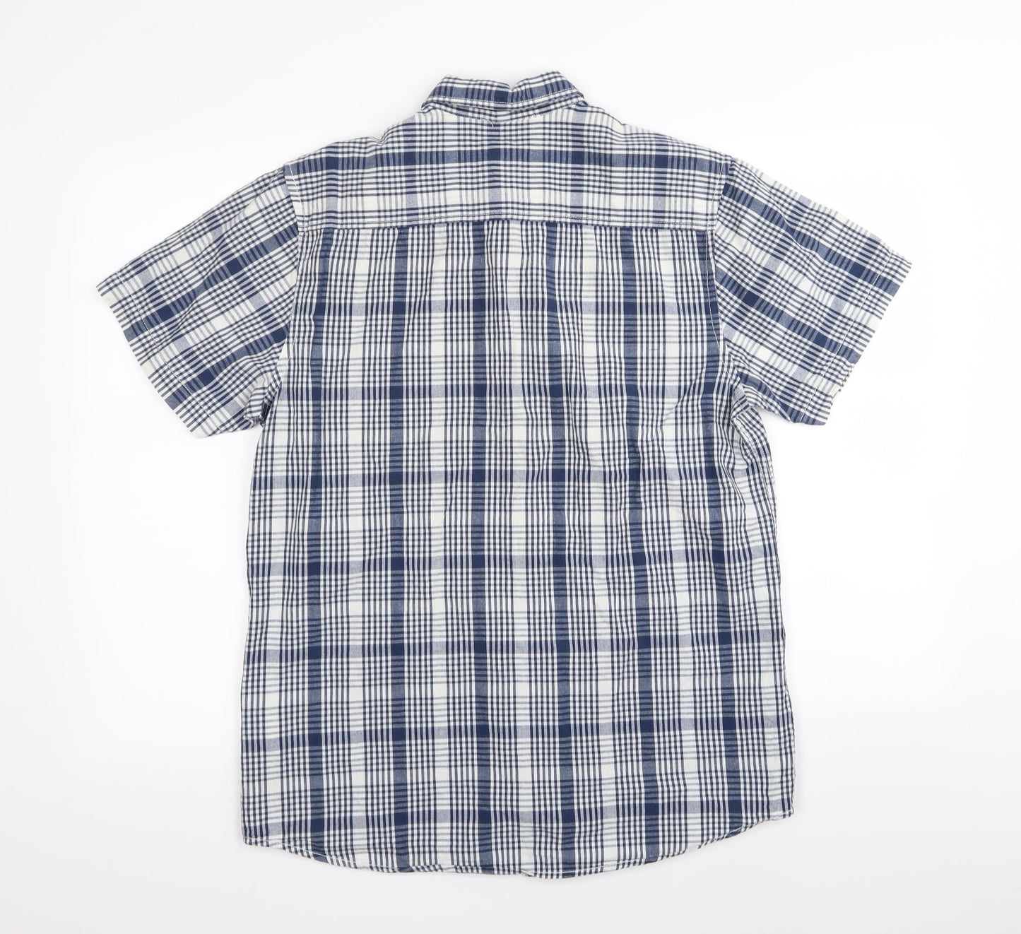 Mens UK Size M Cedar Wood State Multicoloured  Button-Up Short Sleeve Casual Shi