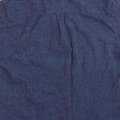 ACW58 Mens Blue    Button-Up Size L