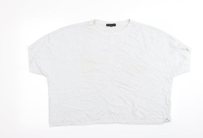 F&F Womens Grey   Basic T-Shirt Size 12