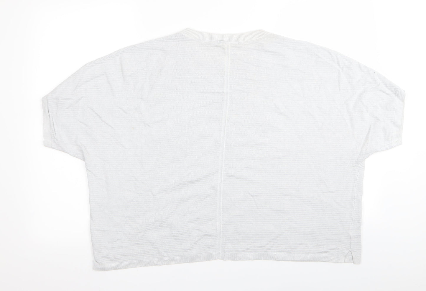 F&F Womens Grey   Basic T-Shirt Size 12