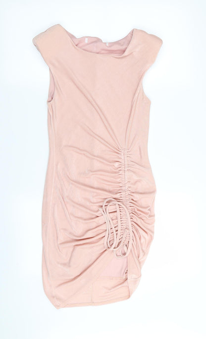 Miss Selfridge Womens Pink   Pencil Dress  Size 8