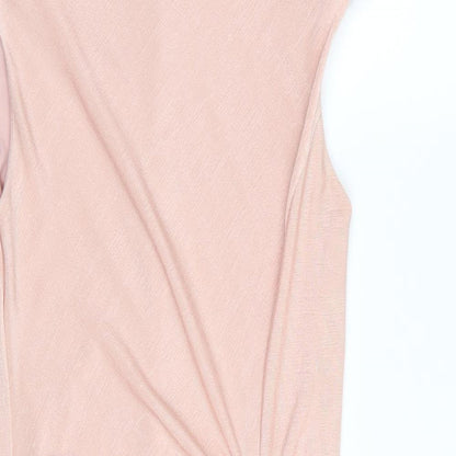 Miss Selfridge Womens Pink   Pencil Dress  Size 8