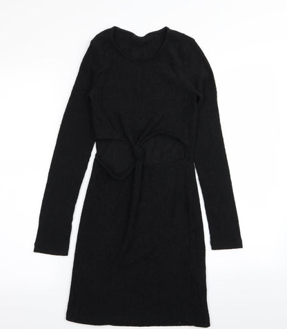 Topshop Womens Black   Pencil Dress  Size 8
